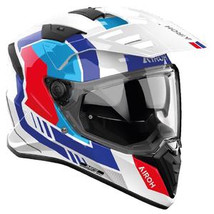 Endurohelm voor motorfiets Airoh Bandit Horn wit