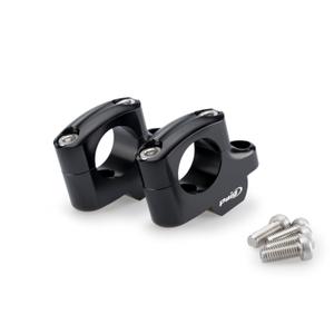 Zvýšení řidítek PUIG PULLBACK černý height 20mm, d 32mm