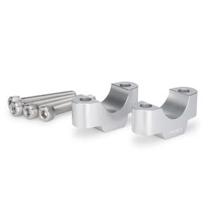 Zvýšení řidítek PUIG stříbrná height 20mm, d 29,2mm