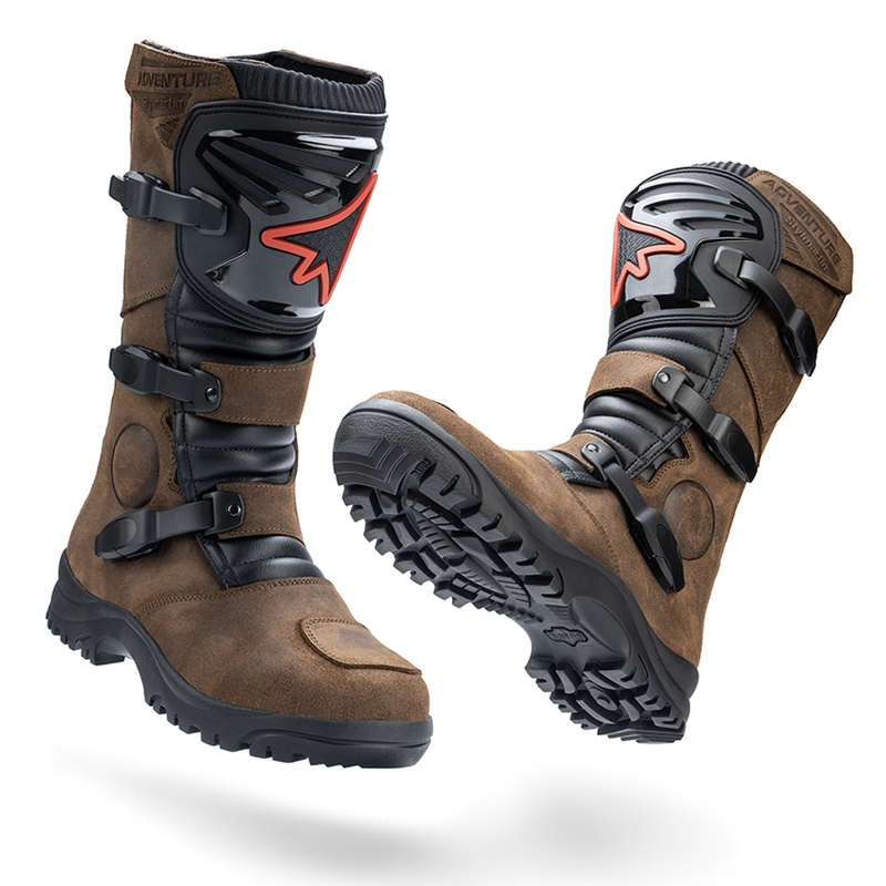 Motorlaarzen Stylmartin Overlander WP bruin