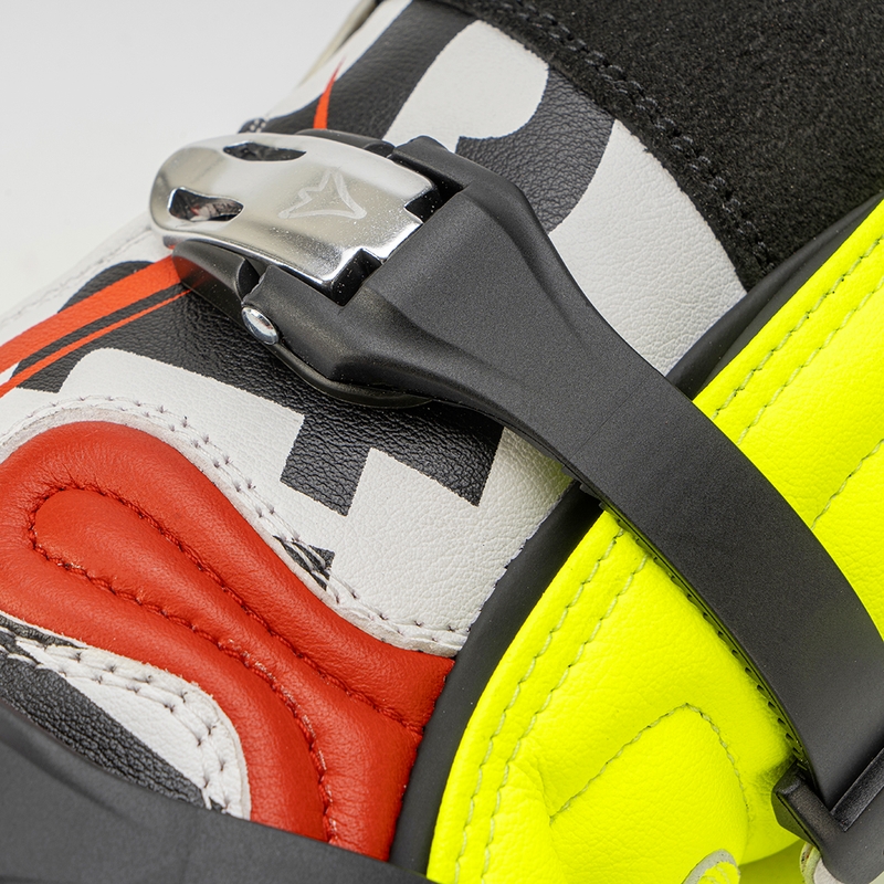 Stylmartin Impact Pro.2 wit-zwart-fluo geel motorlaarzen