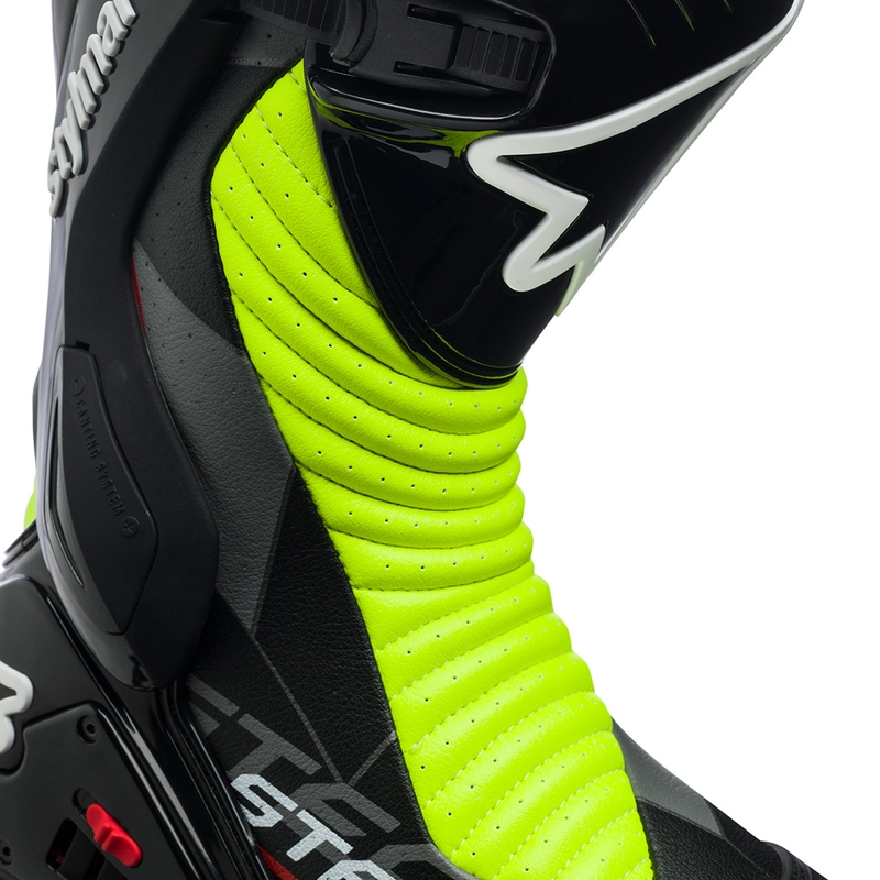 Stylmartin Stealth Evo Air zwart-fluo gele motorlaarzen