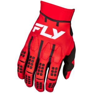 Motorcross handschoenen FLY Racing Evolution DST rood-wit-zwart