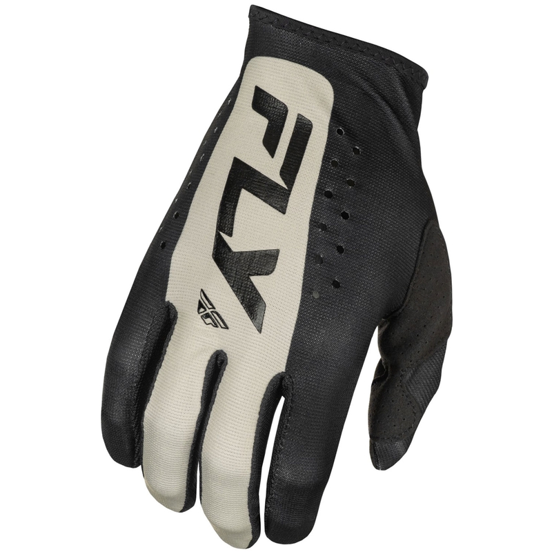 Motorcross handschoenen FLY Racing Lite zwart-grijs