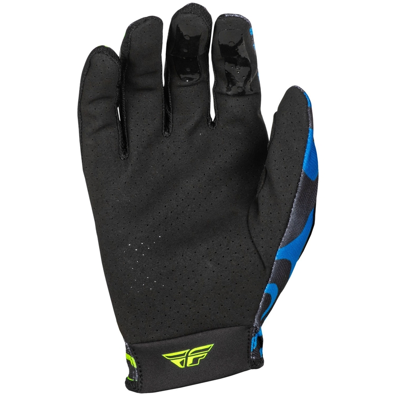Motorcross handschoenen FLY Racing Lite blauw-blauw-geel