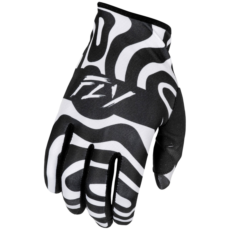 Motorcross handschoenen FLY Racing Lite 2025 wit-zwart