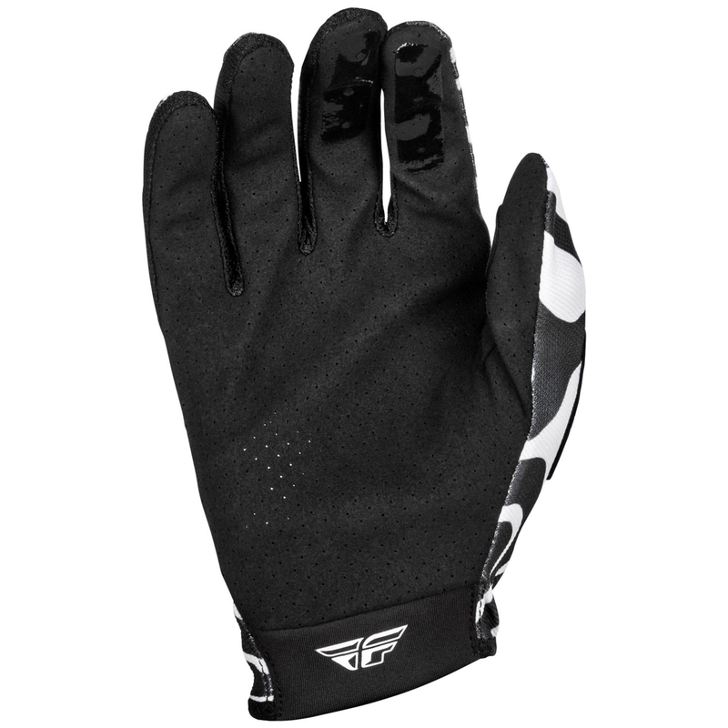 Motorcross handschoenen FLY Racing Lite 2025 wit-zwart