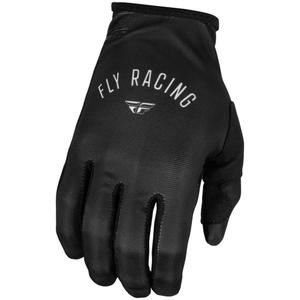 Motorcrosshandschoenen voor dames FLY Racing Lite zwart-grijs