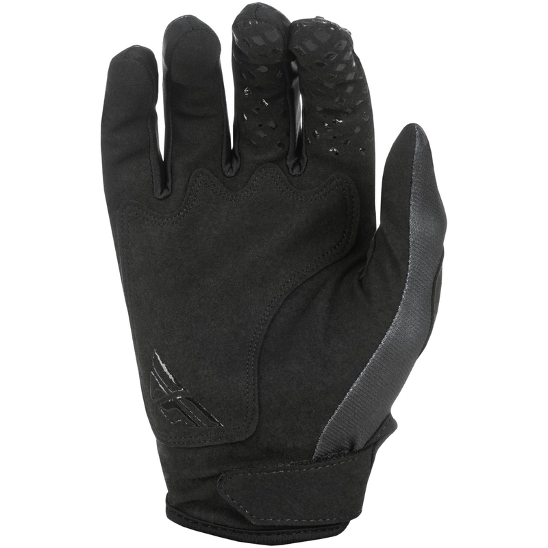 Motorcross handschoenen FLY Racing Kinetic Sym zwart en wit