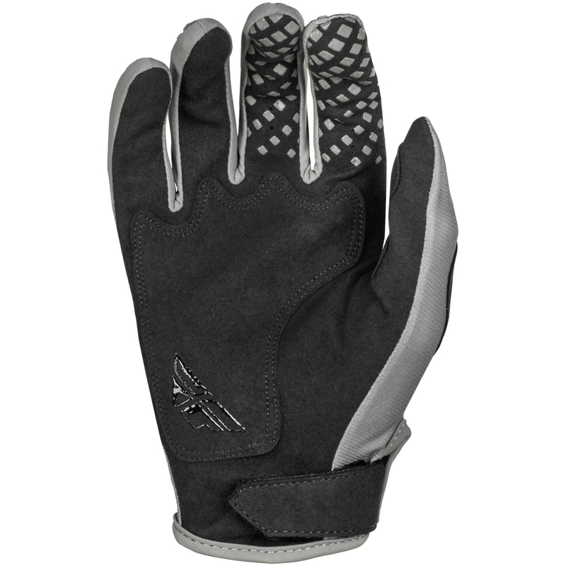 Motorcross handschoenen FLY Racing Kinetic Sym grijs-zwart