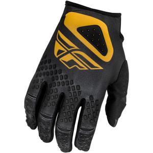 Motorcross handschoenen FLY Racing Kinetic Center zwart-goud