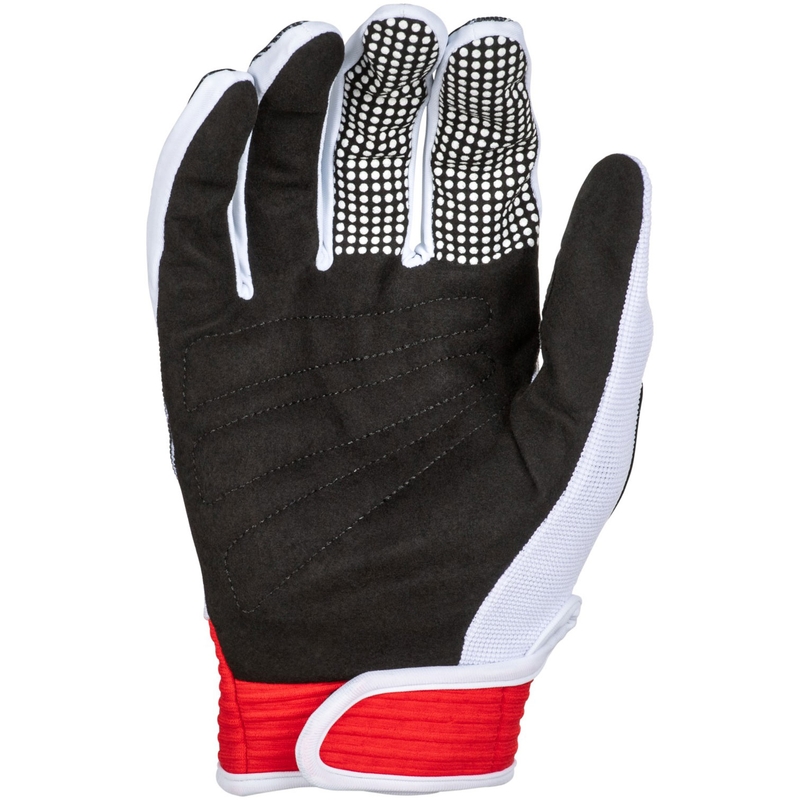 FLY Racing F-16 motorcrosshandschoenen zwart-rood-wit