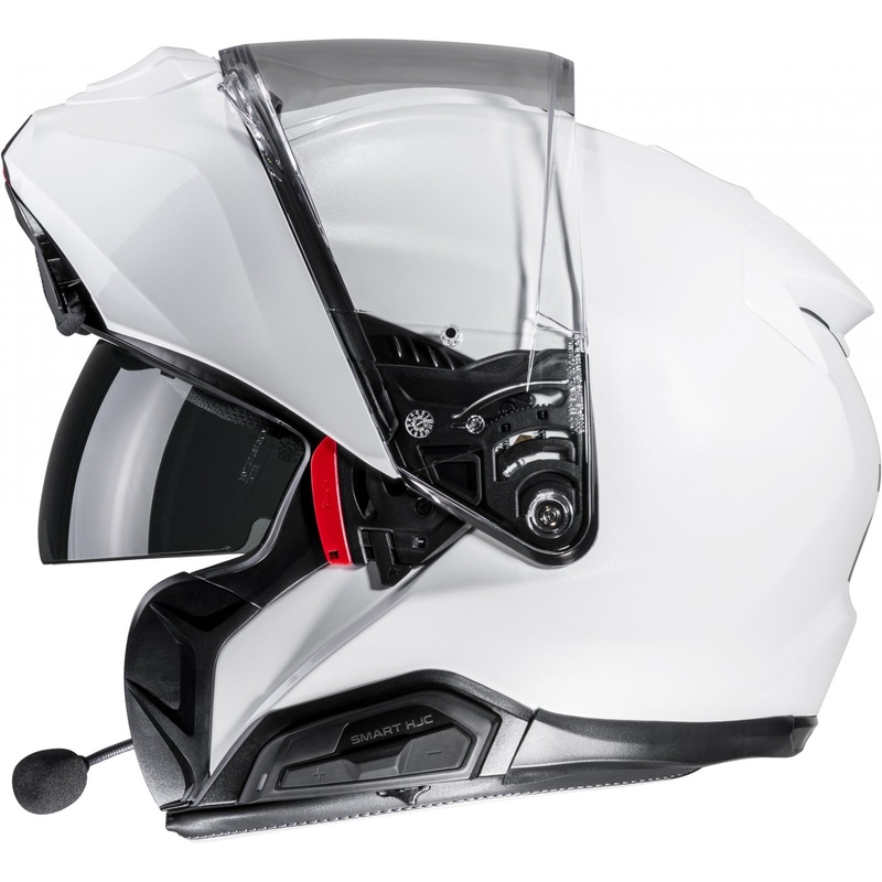 HJC RPHA 91 Solid klapmotorhelm parelwit