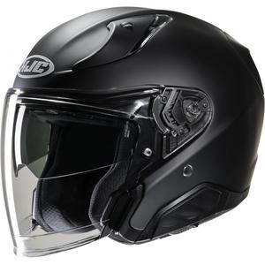 Open motorhelm HJC RPHA 31 Massief matzwart