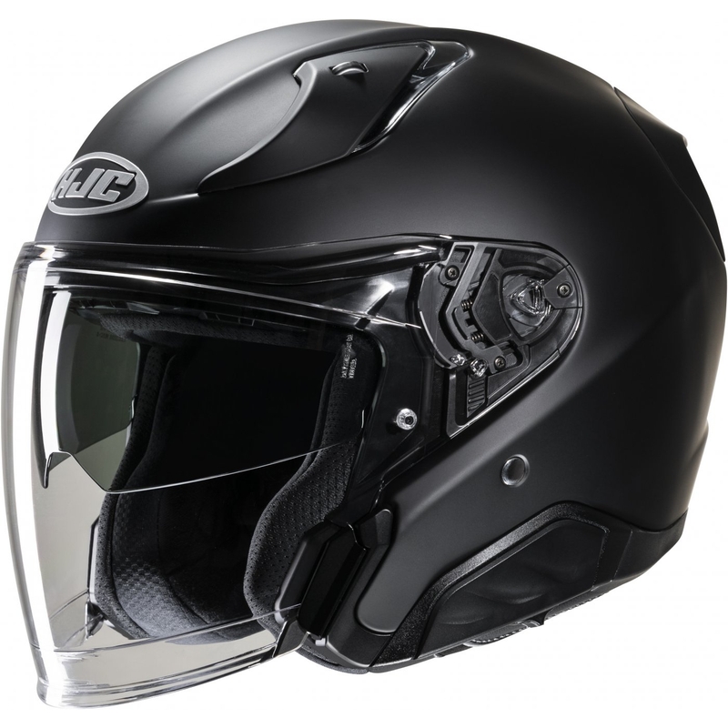 Open motorhelm HJC RPHA 31 Massief matzwart