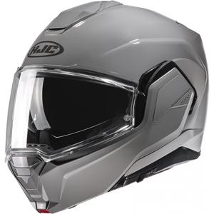 HJC i100 Solid lichtgrijze opklapbare motorhelm