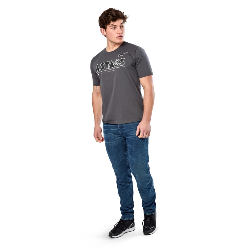 T-shirt Alpinestars Cereal CSF grijs