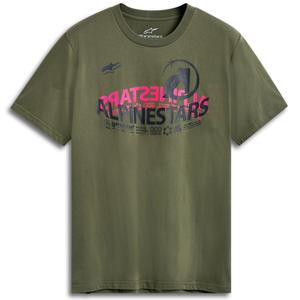 T-shirt Alpinestars Semicirkel CSF groen