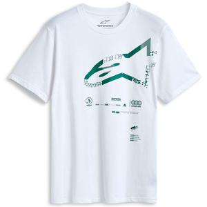 T-shirt Alpinestars Geografica CSF wit