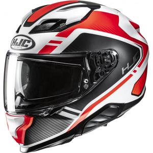 Integraalhelm HJC F71 Tozz MC6HSF wit-zwart-rood