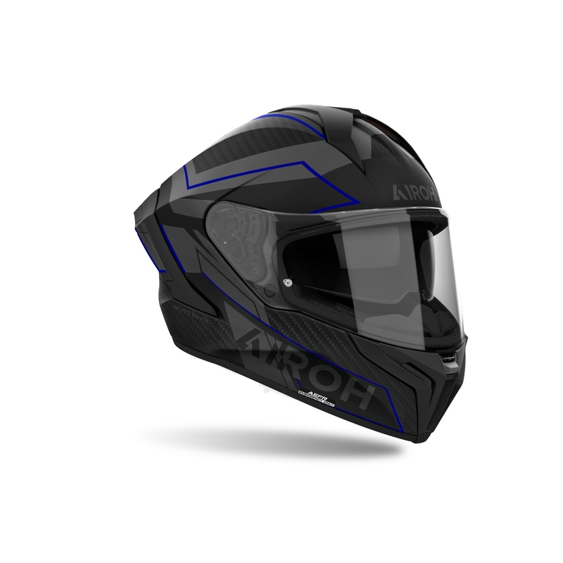 Integraal motorhelm Airoh MATRYX Sentinel mat blauw