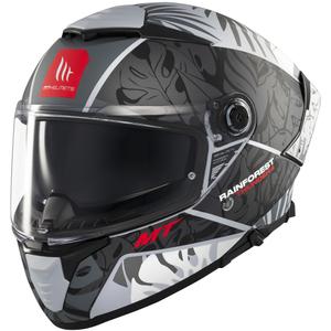 MT Thunder 4 SV Rainforest zwart-witte integraal motorhelm