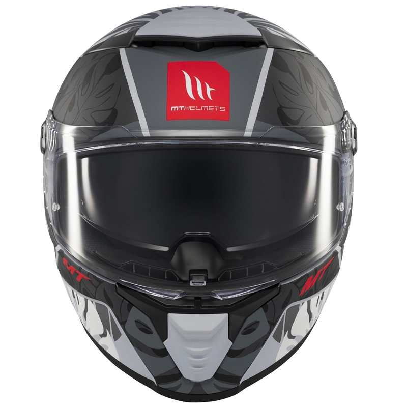 Integraal motorhelm MT Thunder 4 SV Rainforest zwart-wit