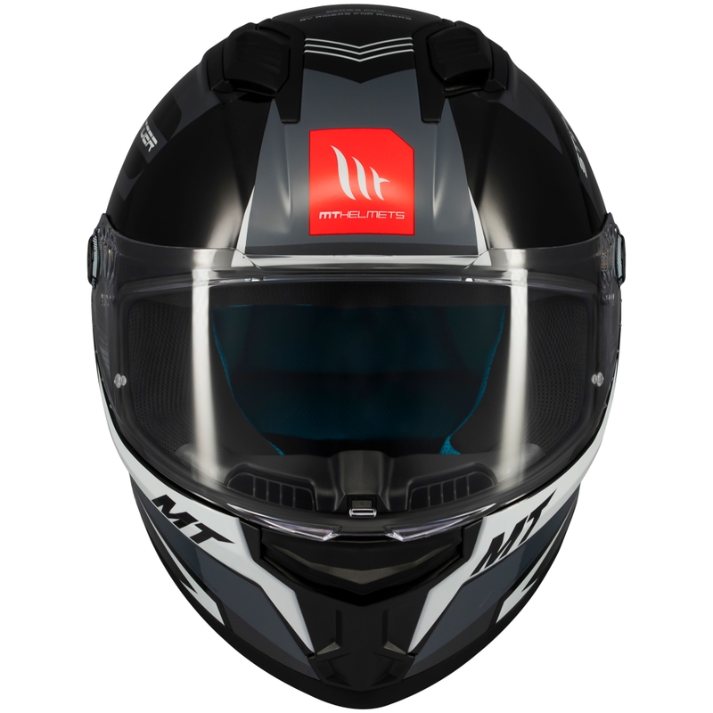 MT Stinger 2 Tron integraal motorhelm zwart-grijs