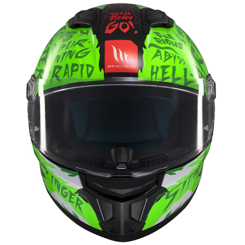 MT Stinger 2 Ardent integraal motorhelm groen