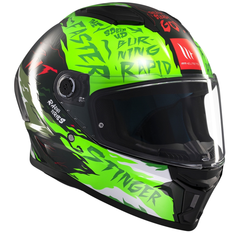 MT Stinger 2 Ardent integraal motorhelm groen