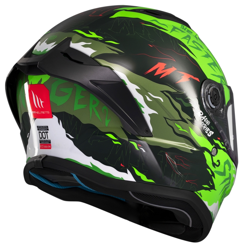 MT Stinger 2 Ardent integraal motorhelm groen