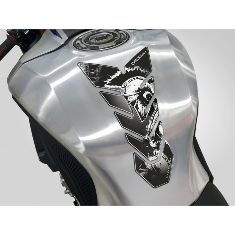 Brandstoftankdeksel Print Zwart - Gladiator