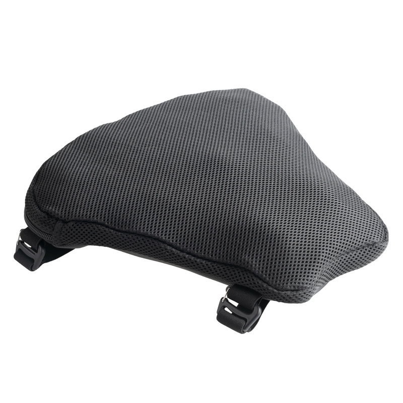 Oxford Air Seat Street en Sport Opblaasbaar Zadeldek Zwart