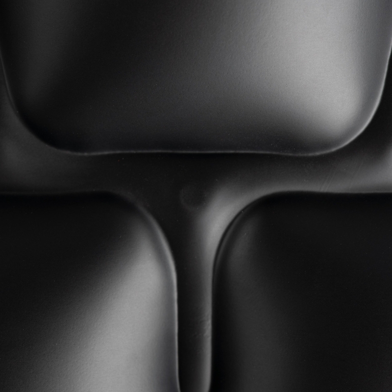 Oxford Air Seat Street en Sport Opblaasbaar Zadeldek Zwart