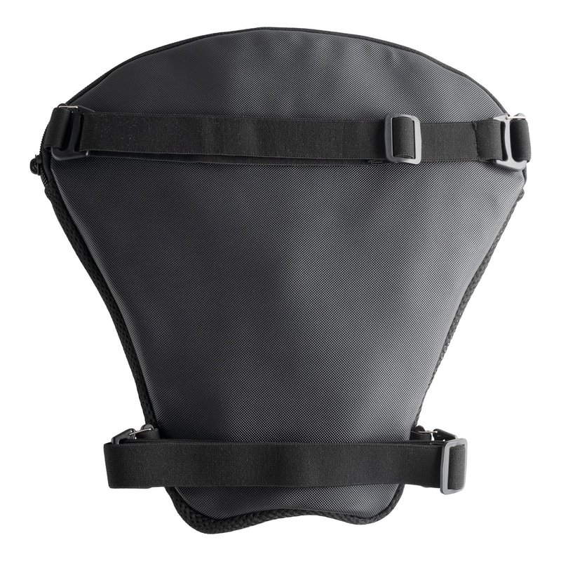 Oxford Air Seat Street en Sport Opblaasbaar Zadeldek Zwart