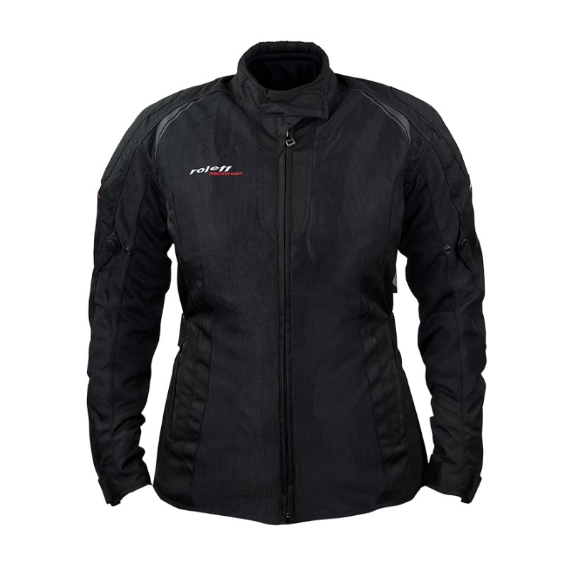 Damesjas Roleff Mesh Zwart