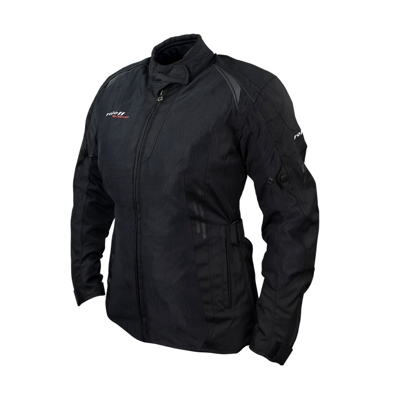 Damesjas Roleff Mesh Zwart