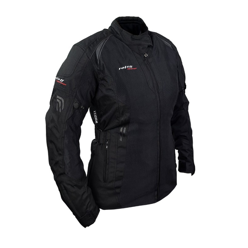 Damesjas Roleff Mesh Zwart