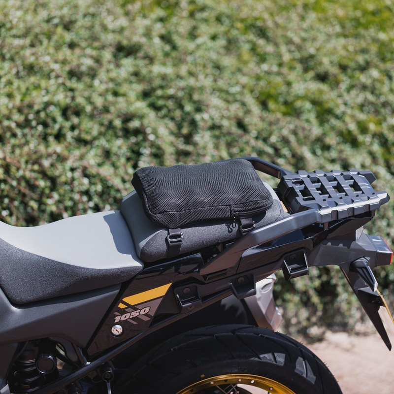Oxford Air Seat Pillion en Enduro Opblaasbaar Zitkussen Zwart