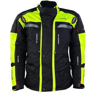 Motorjas Roleff Kodra Enduro zwart-fluo geel