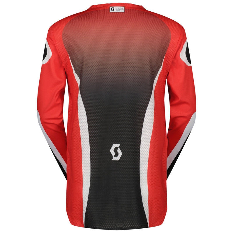 Motorcross Trui SCOTT Podium Pro rood-zwart