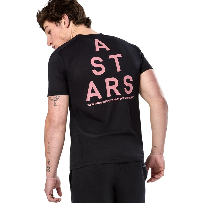 T-shirt Alpinestars Attrition Performance zwart