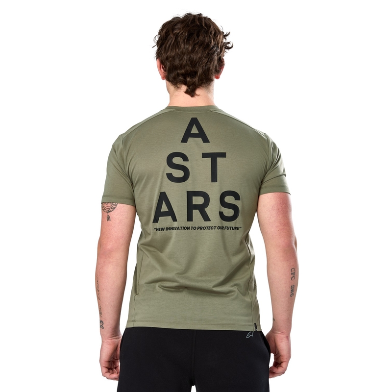T-shirt Alpinestars Attrition Performance lichtgroen