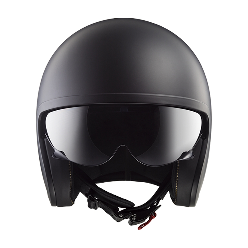 Open motorhelm LS2 OF599 Spitfire II Effen matzwart
