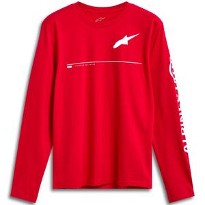 Alpinestars Committed CSF Rood Lange Mouw T-shirt