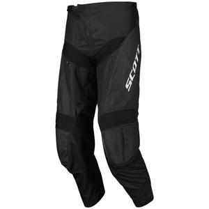 Kinder motorcrossbroek SCOTT EVO Track Swap zwart/wit