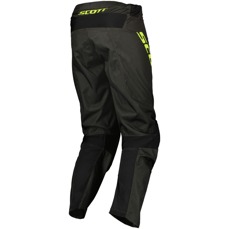 SCOTT Compete motorcrossbroek zwart-fluo geel