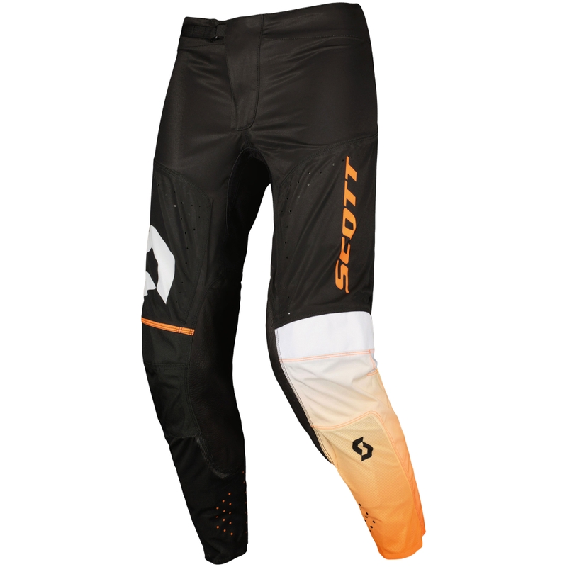 SCOTT Podium PRO Motorcrossbroek zwart-oranje