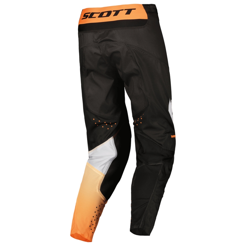 SCOTT Podium PRO Motorcrossbroek zwart-oranje