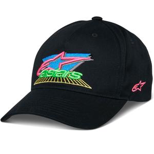 Cap Aplinestars Levendig zwart-multikleur